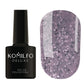 Gel Polish ST001 Komilfo Stone Collection Gray, With Crumbs, 8 ml