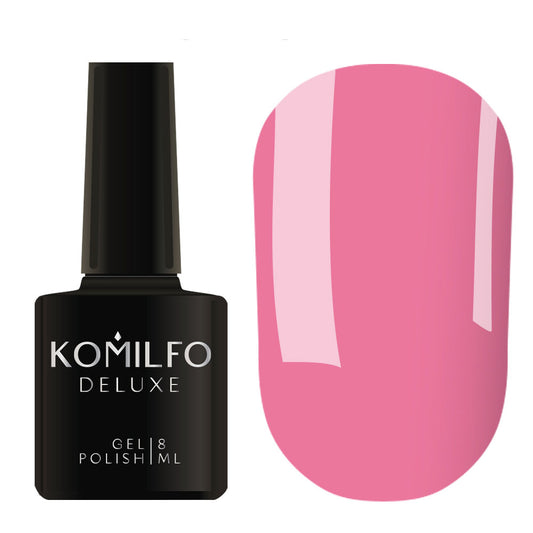 Gel Polish D021 Komilfo Deluxe Series (pale pink, enamel), 8 ml