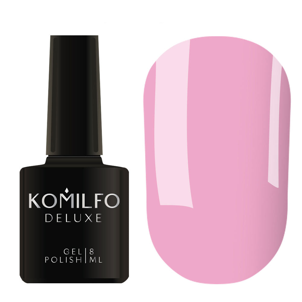 Gel Polish D023 Komilfo Deluxe Series (pink carnation, enamel), 8 ml