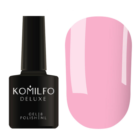 Gel Polish D024 Komilfo Deluxe Series (light pink, enamel), 8 ml