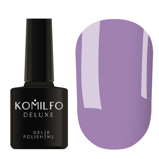 Gel Polish Komilfo Deluxe Series D116 (cornflower blue, enamel), 8 ml