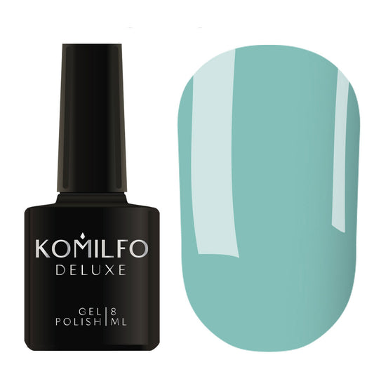 Gel Polish Komilfo Deluxe Series D141 (calm blue, enamel), 8 ml