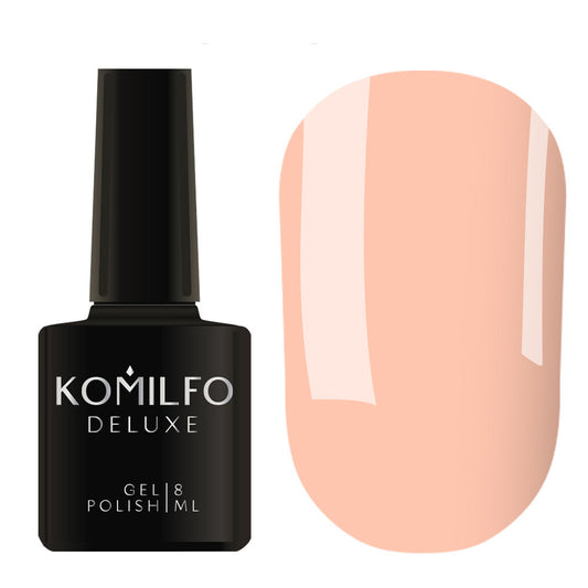 Gel Polish D008 Komilfo Deluxe Series (muted, slightly beige-pink, enamel), 8 ml