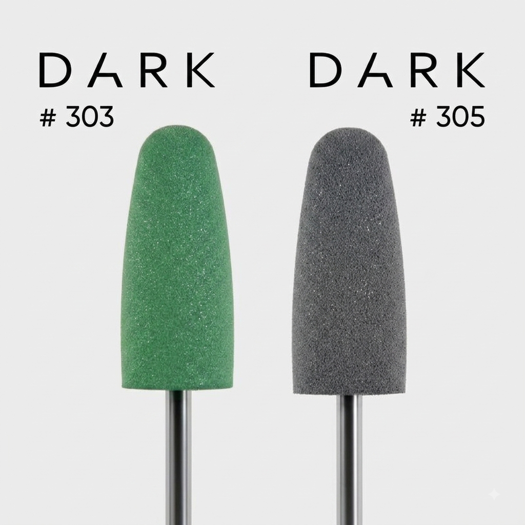 DARK Silicone Polisher Thick Rounded Bullet