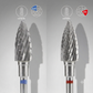 STALEKS Carbide nail drill bit pine cone EXPERT head diameter 6 mm/working part 14 mm