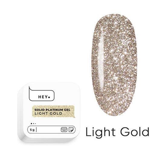 HEYLOVE Solid paint gel Light Gold, 5g