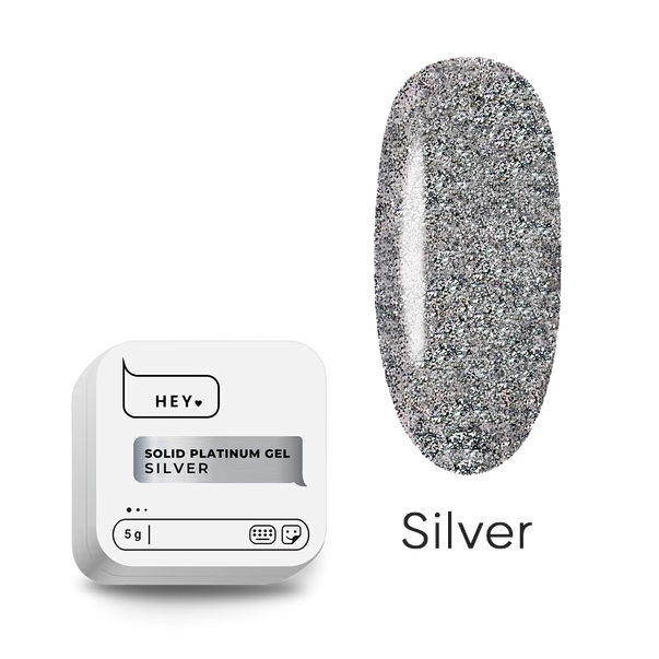HEYLOVE Solid paint gel Silver, 5g