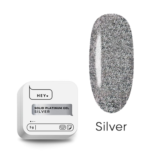 HEYLOVE Solid paint gel Silver, 5g