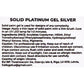 HEYLOVE Solid paint gel Silver, 5g