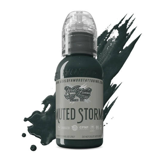 World Famous Muted Storms Hurricane Tattoo Inks