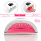 SUN X12MAX UV LED Nail Lamp for Nails Gel Polish Professional Pink Light