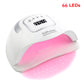 SUN X12MAX UV LED Nail Lamp for Nails Gel Polish Professional Pink Light