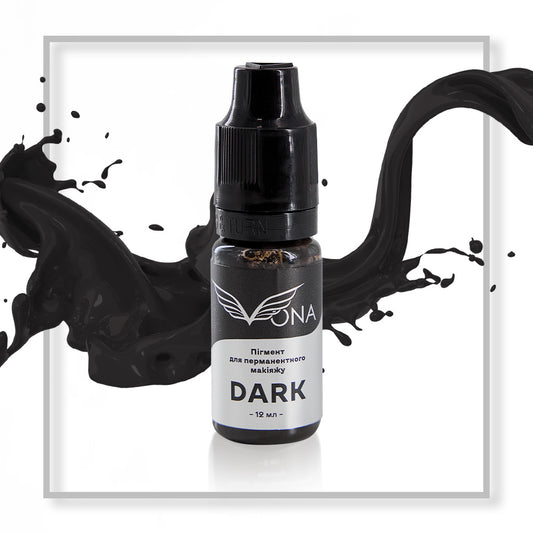 VONA Permanent Makeup Pigment  Mineral  for eyelids Black, 6ml