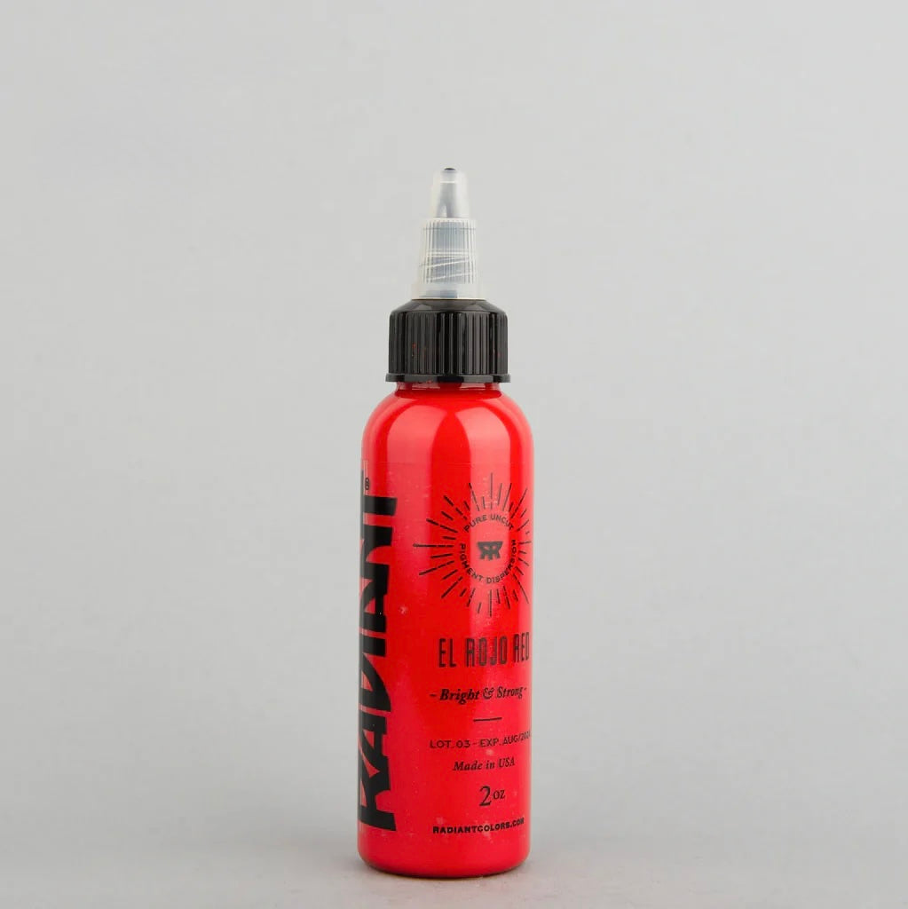 Radiant El Rojo Red Tattoo Ink