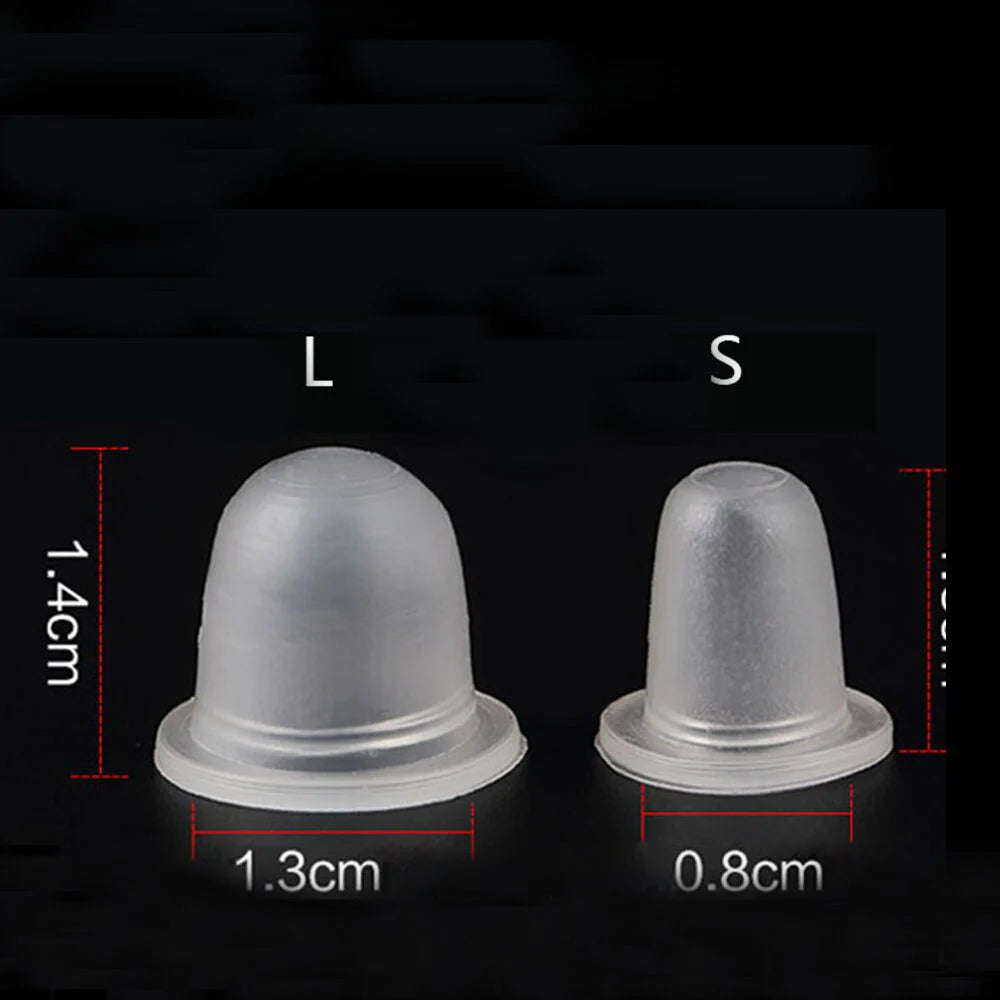 Cups For Tattoo Ink and Pigments Silicon Clear