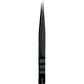 Tweezers for eyelash extensions VILMY (straight) V-14b Black