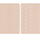 Double-sided Thickened Tattoo Silicone Practice Skin