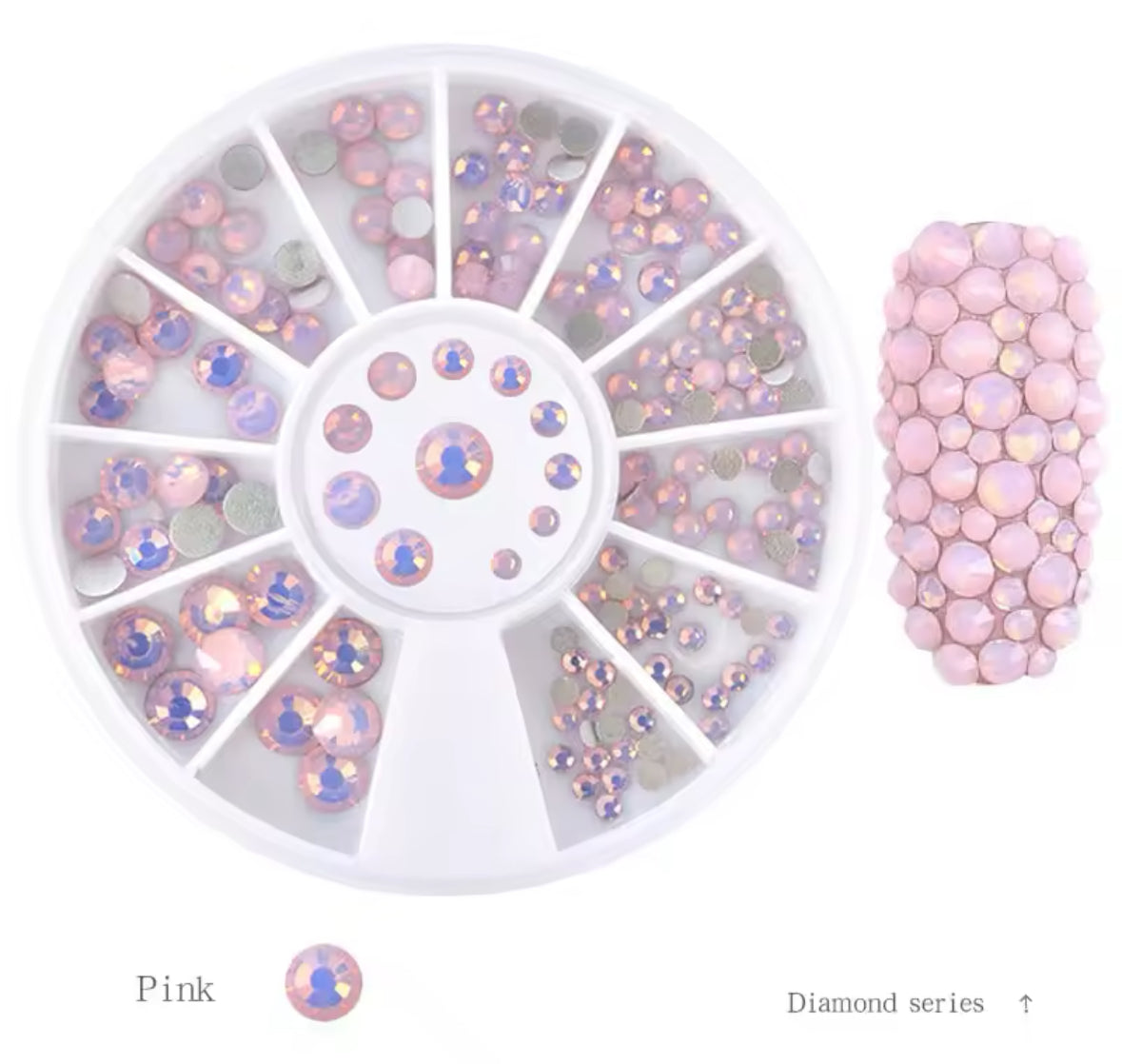 3D Nail Sequins For Nail Art Decorations Mixed Size Glitter Flakes Nail Accessories