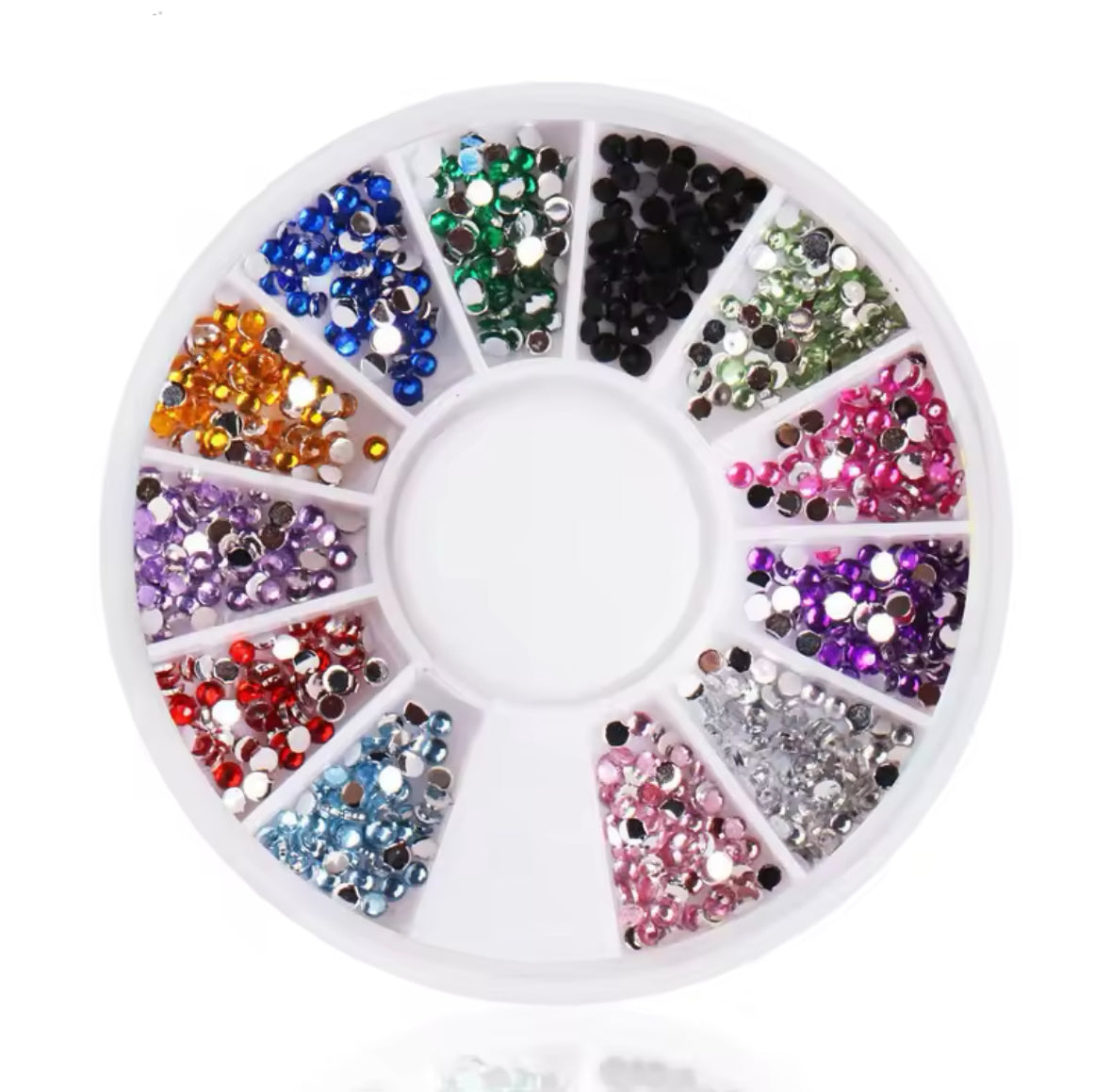 3D Nail Sequins For Nail Art Decorations Mixed Size Glitter Flakes Nail Accessories