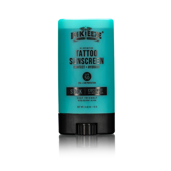 Inkeeze Hi-Definition Tattoo Sunscreen Stick SPF50, 0,5 oz