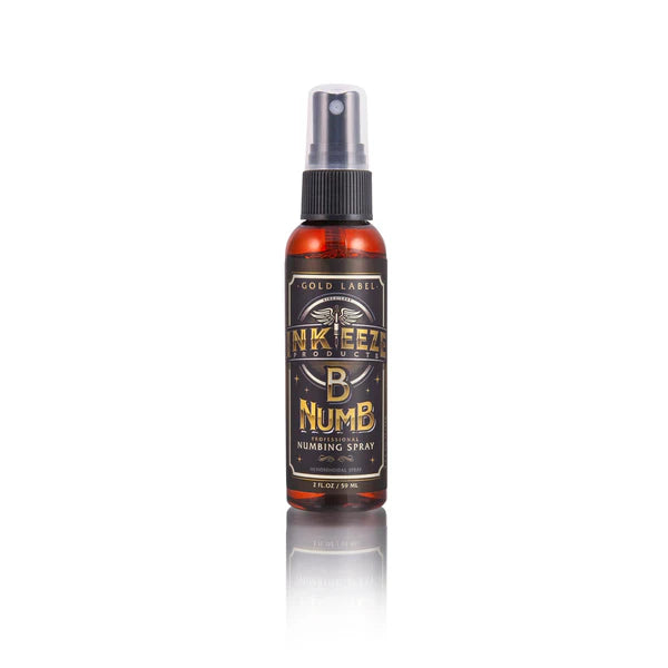 Inkeeze Tattoo B Numb Numbing Spray “Gold Label”, 2 oz