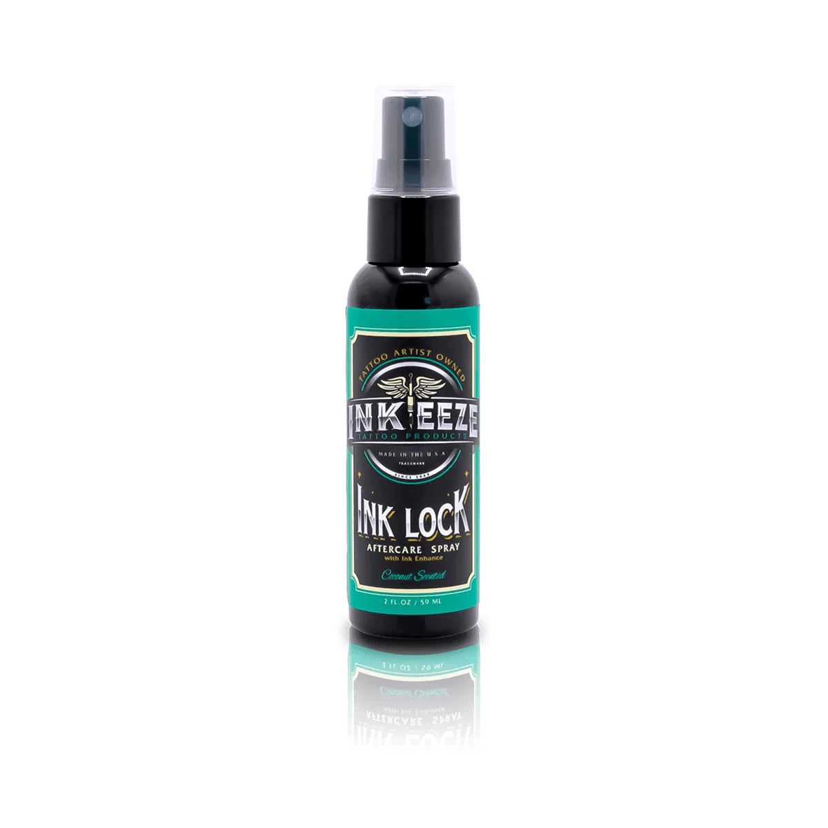 Inkeeze Tattoo Ink Lock Aftercare Spray, 2 oz