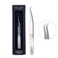 Tweezers for eyelash extensions VILMY / mini L (angle 45°) / L-45/2