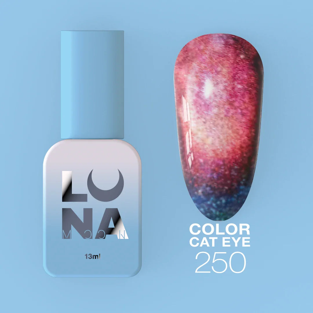 LUNAmoon Cat Eye 250 Gel polish Color, 13 ml