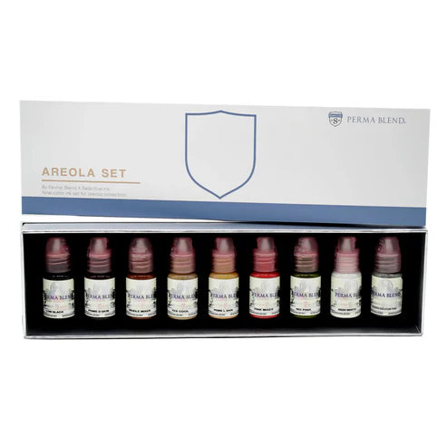 Perma Blend Mandy Sauler Pigments Areola Set — 8 1/2oz Bottles