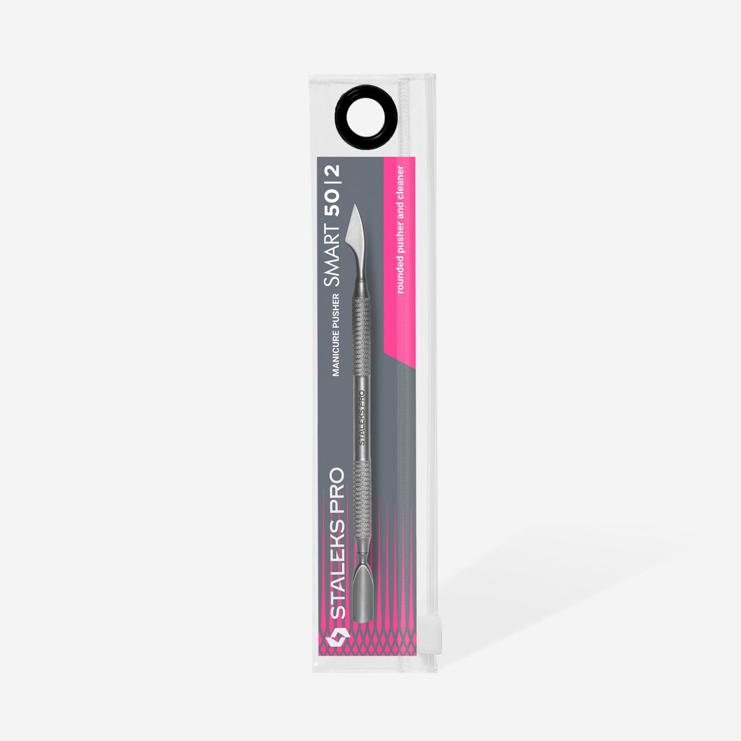 STALEKS Manicure pusher SMART 50 TYPE 2 (rounded narrow pusher and cleaner) (PS-50/2)