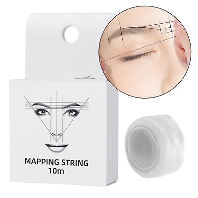 Mapping String Microblading String for Brow Mapping Eyebrow Marking Pre-Inked String, 10m