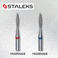 NEW Staleks Bits Diamond Pointed “Flame ” 1.6 mm