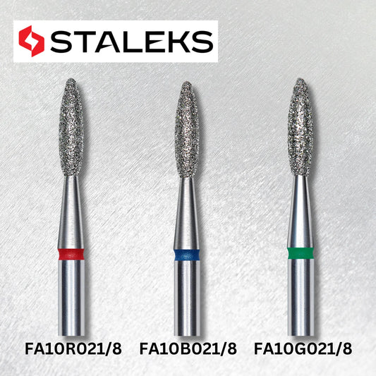 Staleks Bits Diamond “Flame” 2.1 mm/ working part 8 mm