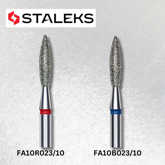 Staleks Bits Diamond “Flame” 2.3 mm/ working part 10 mm