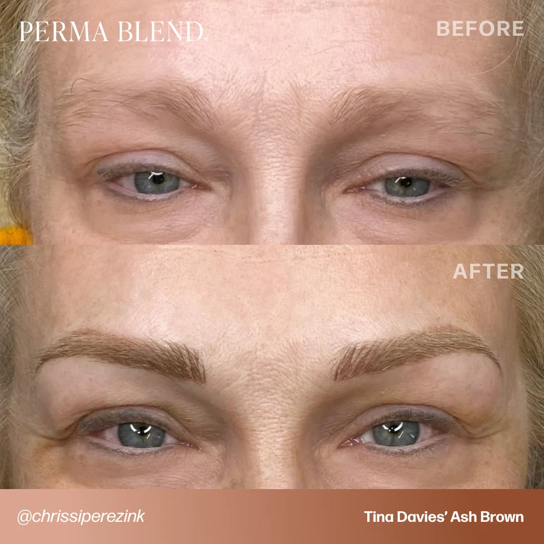 Perma Blend x Tina Davies — Ash Brown Brow Pigment