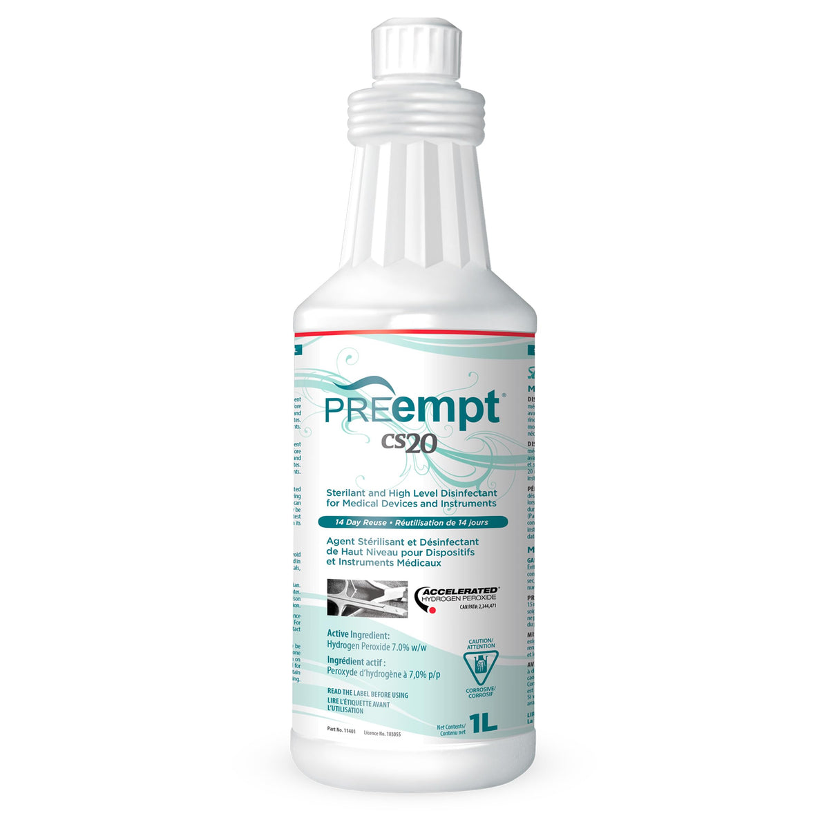PREempt CS20 Sterilant and High-Level Disinfectant for Devices and Ins ...