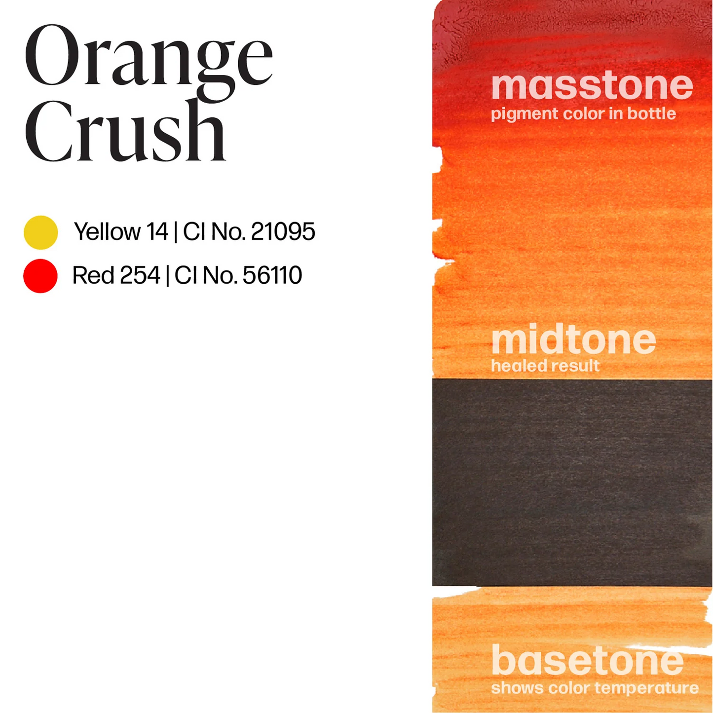 ORANGE CRUSH - Perma Blend Pigment - 1/2oz Bottle