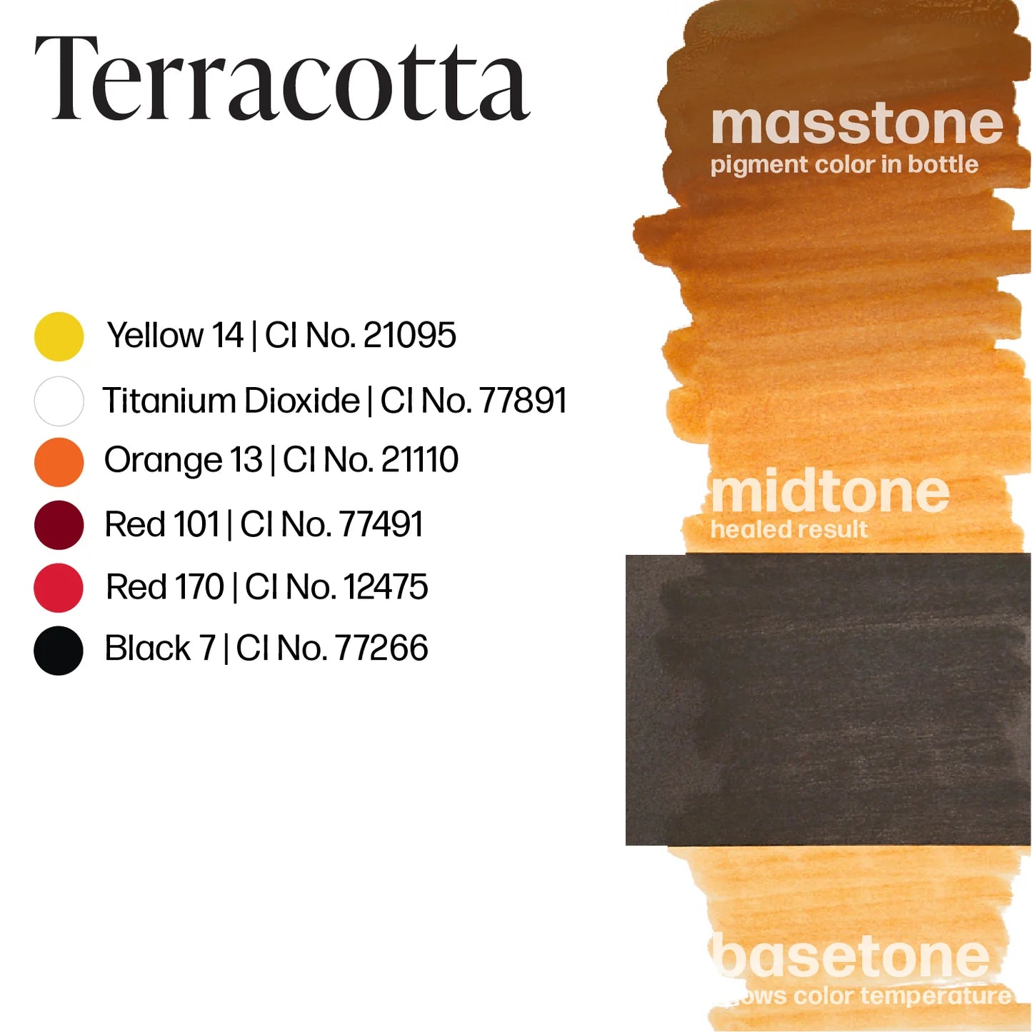 TERRACOTTA - Perma Blend Pigment - 1/2oz Bottle