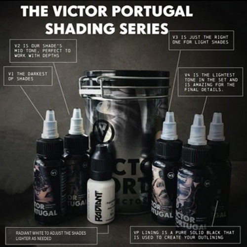 Radiant Victor Portugal Grey Wash Set