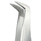Tweezers for eyelash extensions VILMY (boot) S-75