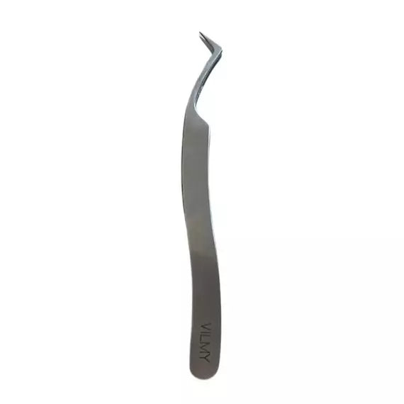 Tweezers for eyelash extensions VILMY (hatchet) T-40/2