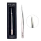 Eyelash extension tweezers VILMY / straight (length 136 mm) / V-14