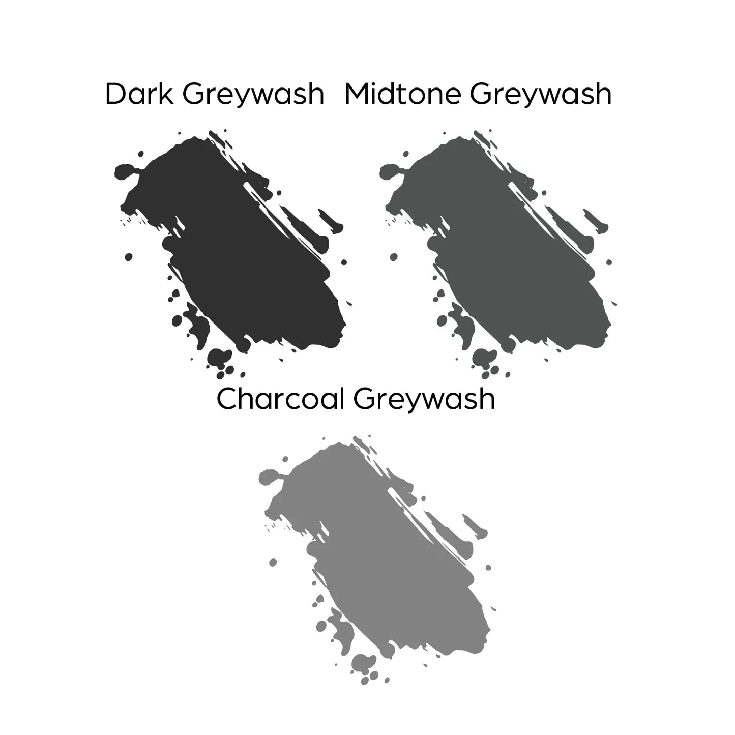 World Famous CHARCOAL GreyWash Set 3 Bottle