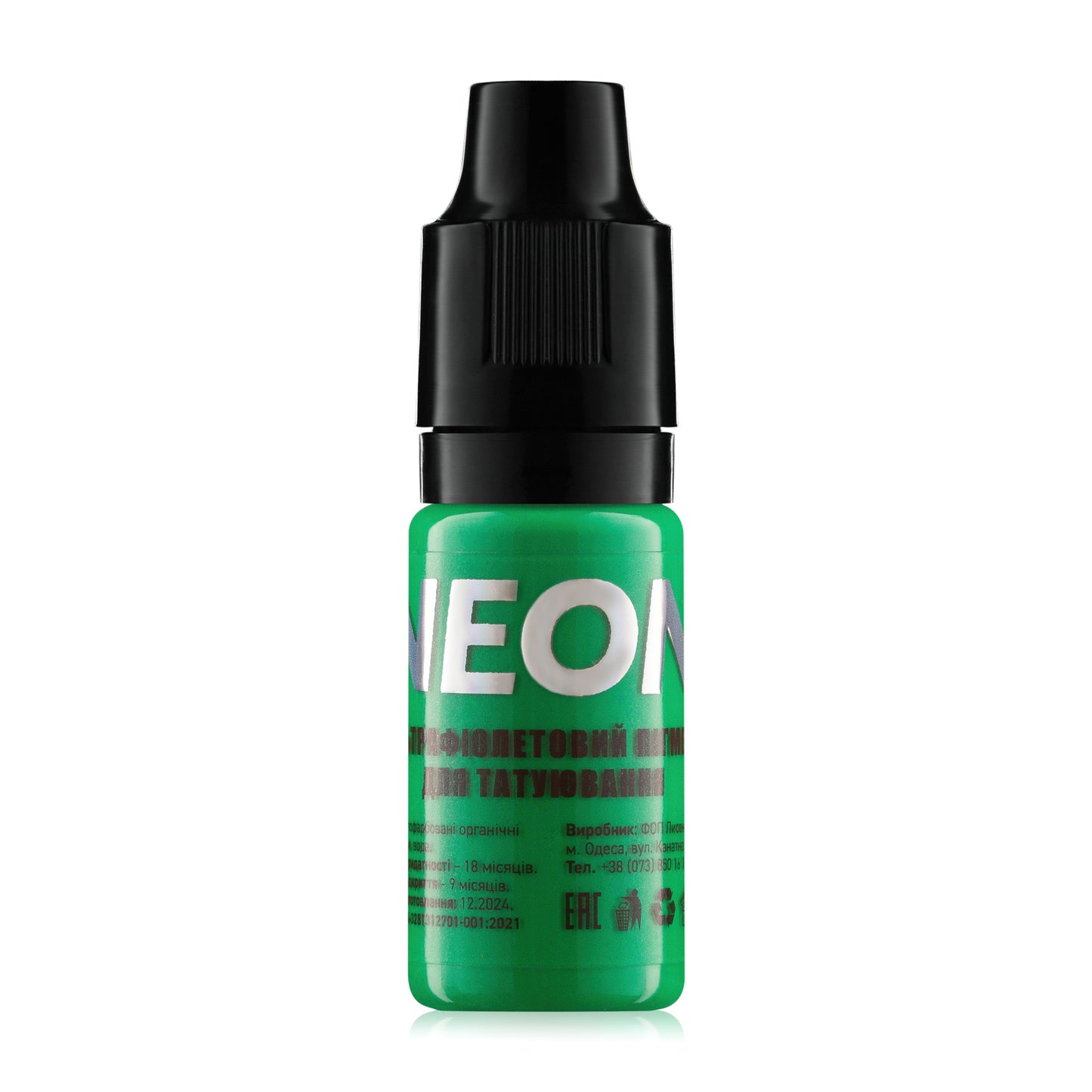 Ultraviolet Tattoo Pigment NEON #3 Green by The Mineral