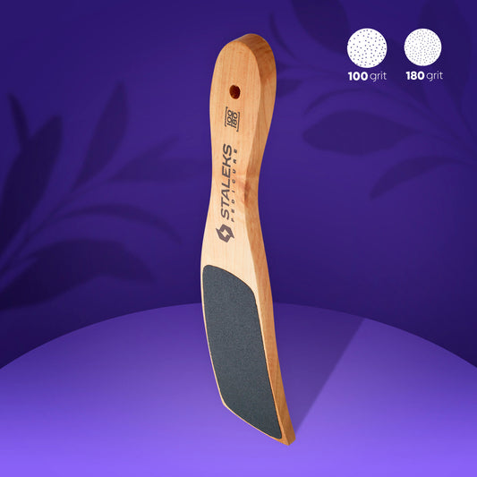 Wooden foot file BEAUTY & CARE 10 TYPE 2 100/180 grit (ABC 10/2)