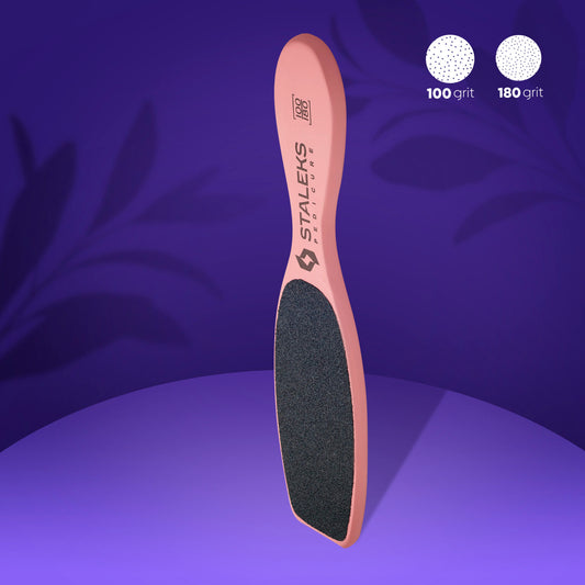 Wooden foot file BEAUTY & CARE 20 TYPE 3 100/180 grit (ABC 20/3)