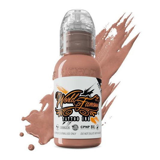 World Famous Pink Ribbon Cool Peach Tattoo Ink