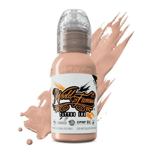 World Famous Pink Ribbon Fair Peach Tattoo Ink