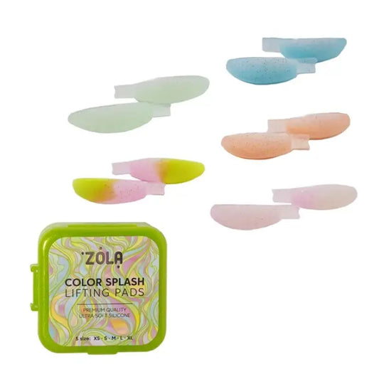 ZOLA Color Splash Lifting Lash Pads, 5 pairs