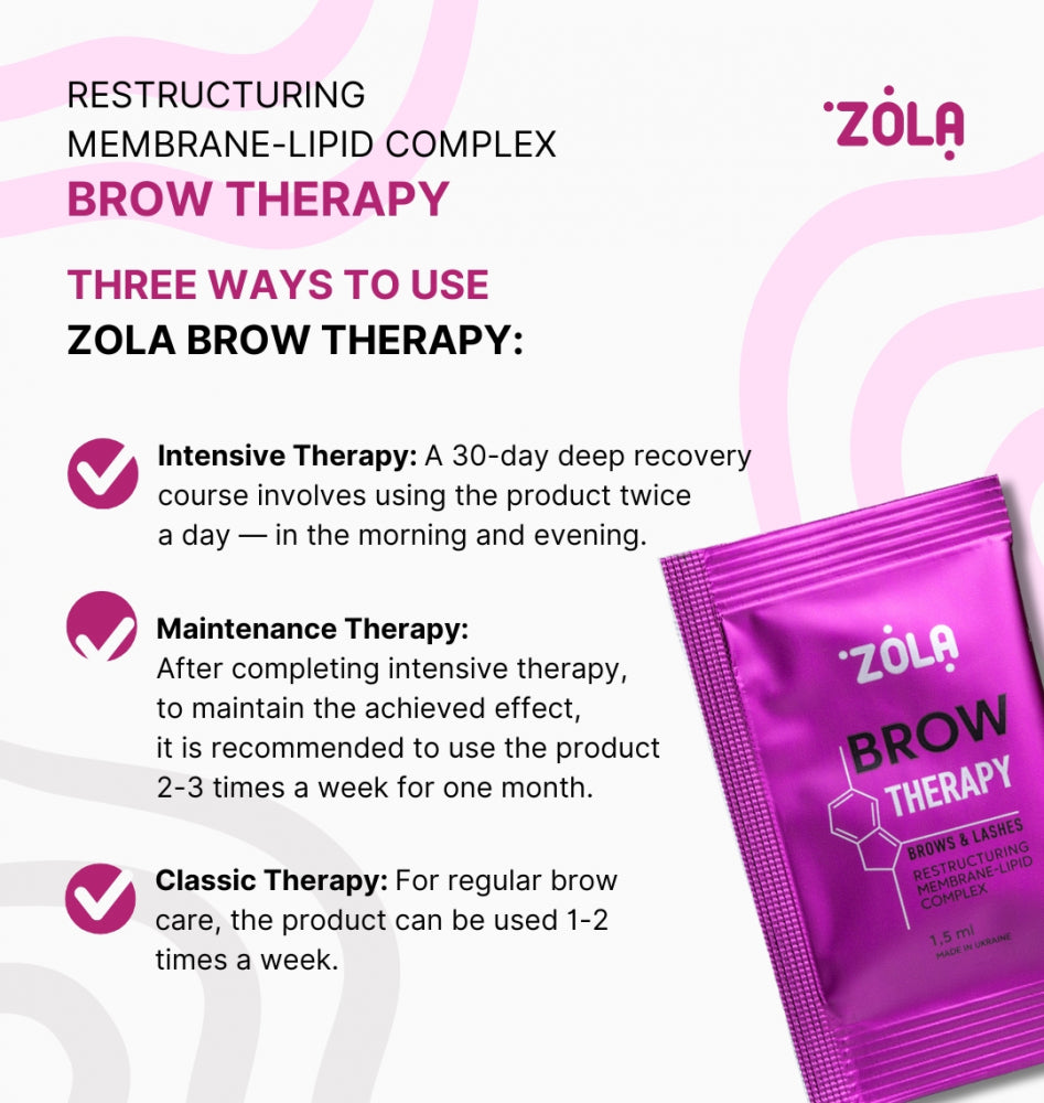 ZOLA Restructuring Membrane-Lipid Complex Brow Therapy 1.5 ml x 1 pc